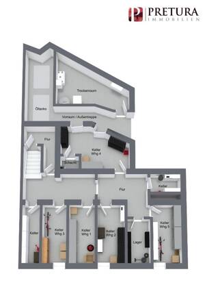 Attraktive 4-Zimmerwohnung mit Balkon in Ludwigshafen-Süd – 67061 Ludwigshafen am Rhein – Vorschaubild 4
