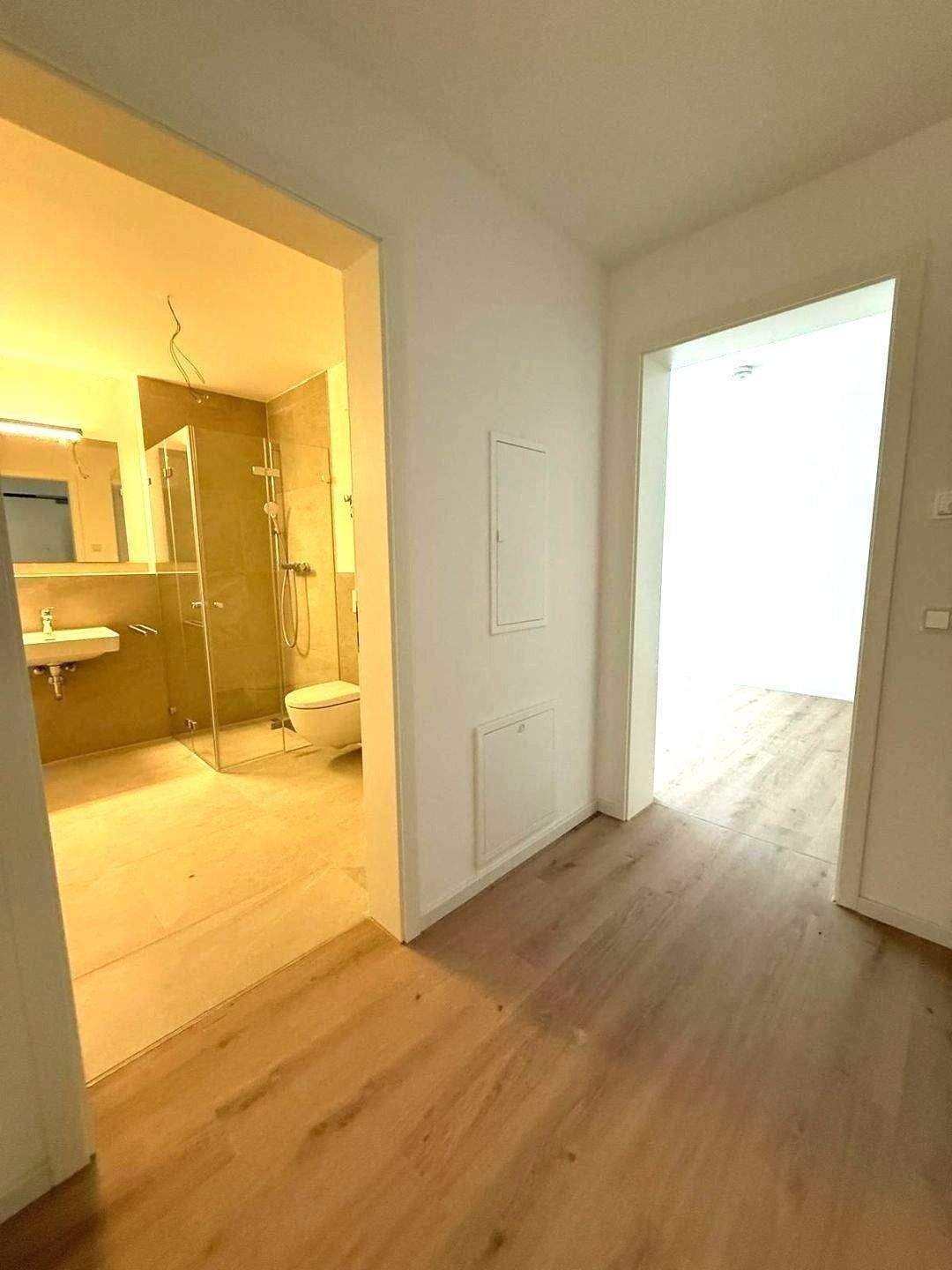 Exklusiver Neubau: Perfekt geschnittene 2-Zimmer-Wohnung Küche / Fußbodenheizung / TG – Nürnberg – Vorschaubild 3
