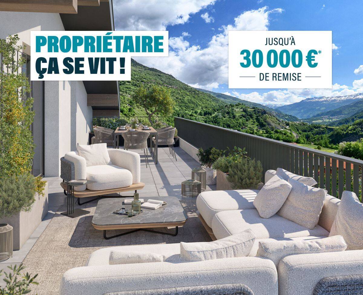 Appartement 3 pièces 68 m² · à Aime-la-Plagne · 67,6 m² · 317 000 €