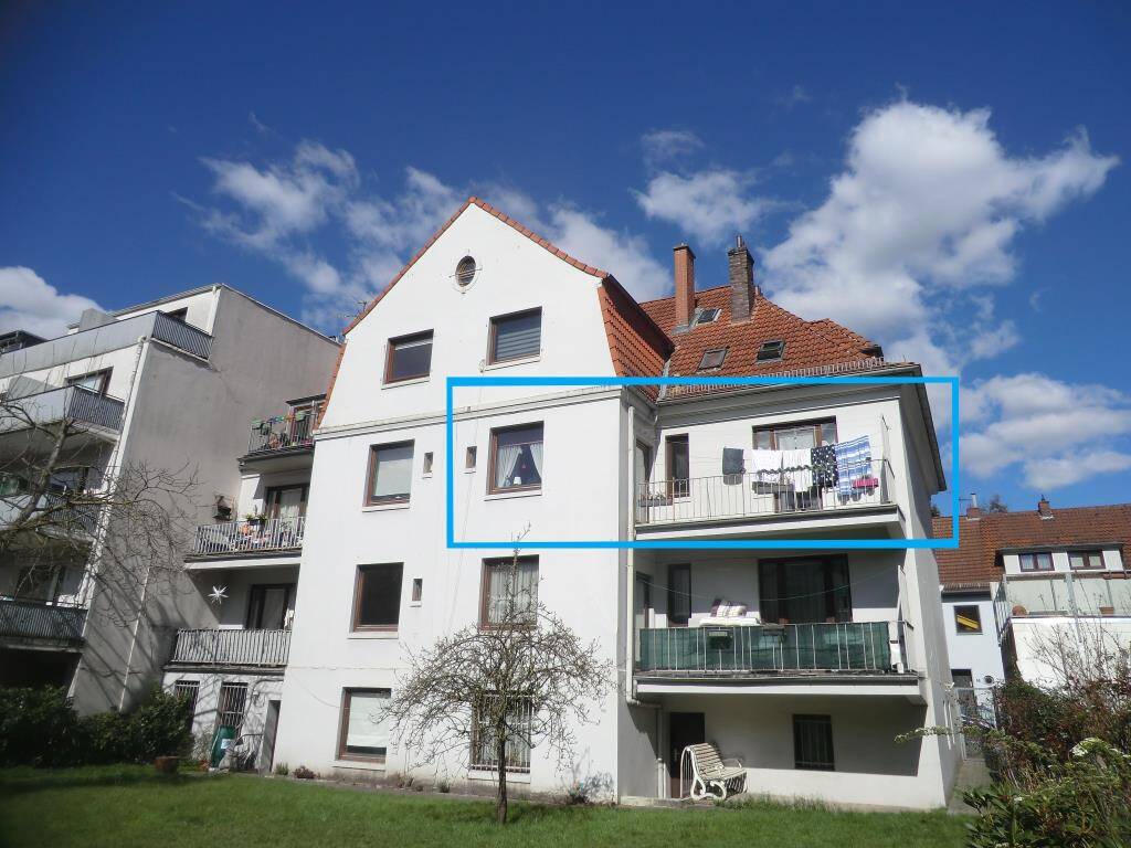 Vermietete 3-Zi-ETW mit sonnigem Balkon in der östl. Vorstadt