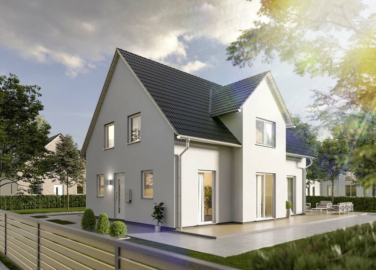 Familienfreundliches Einfamilienhaus in Bergstedt mit lichtdurchflutetem Ambiente – 22395 Hamburg – Bild 1 von 9