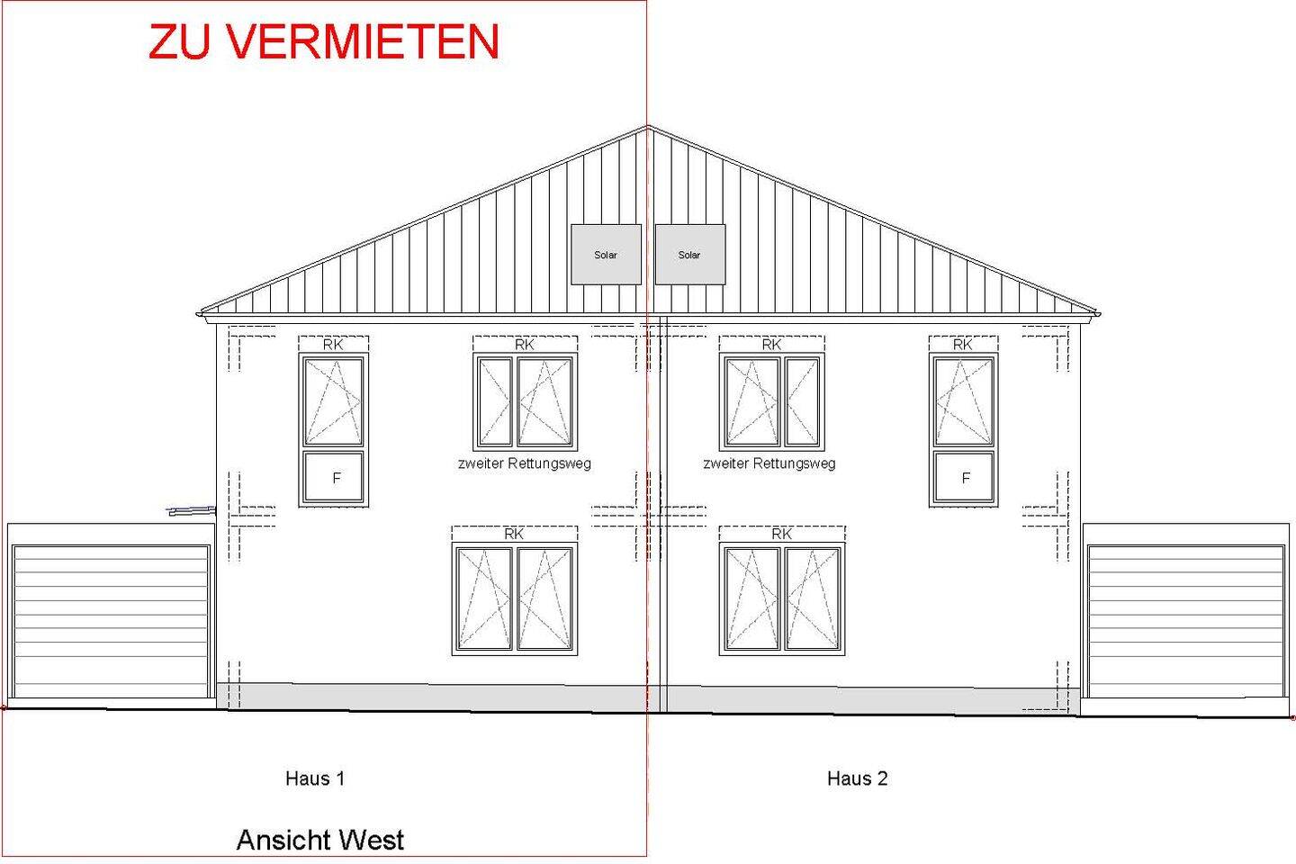 120 m2 Doppelhaushälfte zu Vermieten – Hamm – Vorschaubild 9