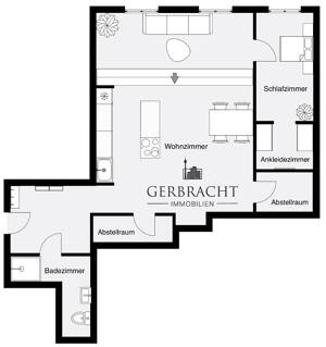 Stilvolle 2,5-Zimmer-Wohnung oder Gewerbeeinheit- frisch renoviert & sofort bezugsfrei! – 47137 Duisburg – Vorschaubild 8