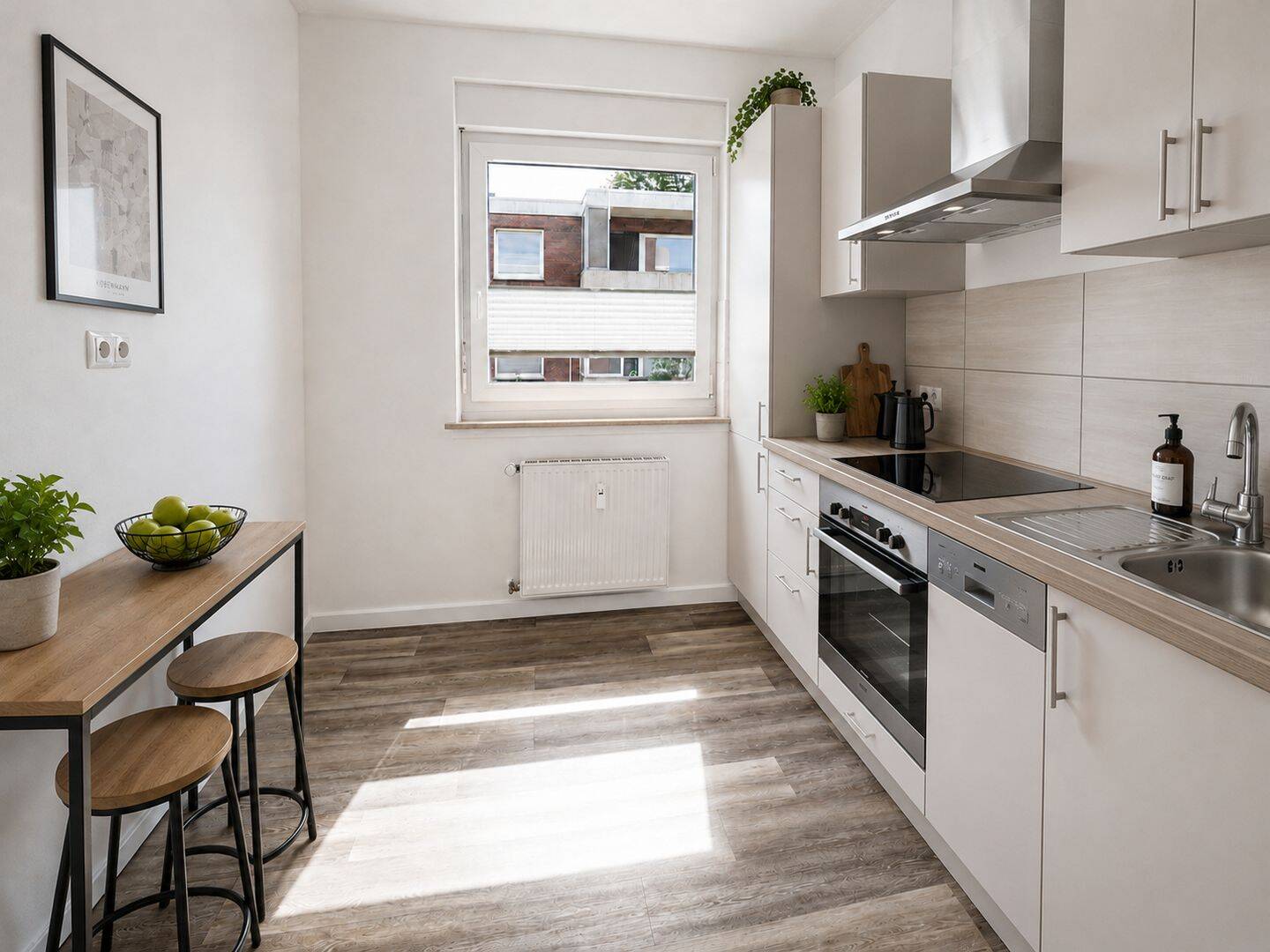 Steubenstraße: 2-Zimmer-Wohnung mit Balkon im Erdgeschoss, der Besichtigungstermin hat bereits stattgefunden – Oldenburg – Vorschaubild 9