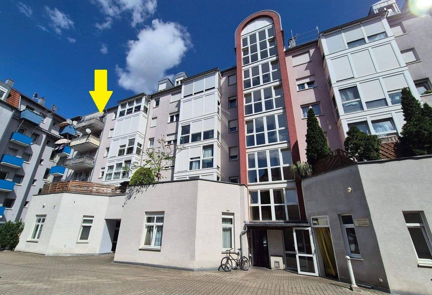 Nürnberg St.Peter: schöne 3-Zimmerwohnung mit SW-Balkon, Aufzug, 1 TG-Stellplatz - Nähe Wöhrder See und Hochschule – Nürnberg – Vorschaubild 2