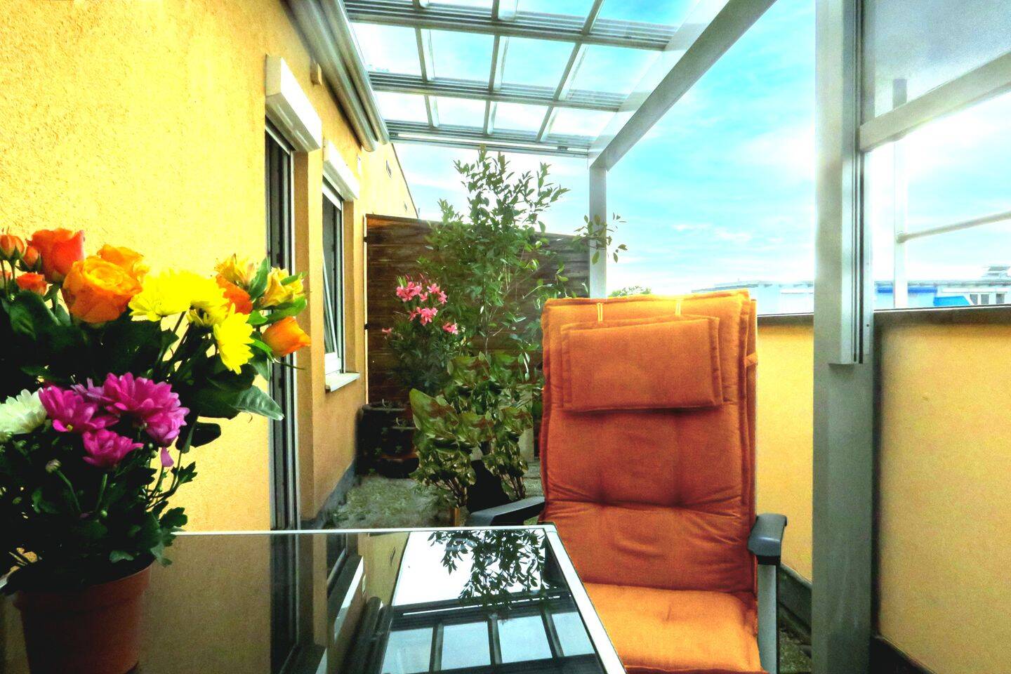 Lichtdurchflutetes City-Apartment mit großem Süd-Balkon