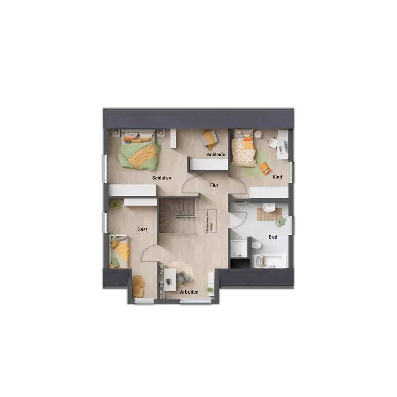 Familienfreundliches Traumhaus in Bremen - Flair 134 Novo mit Panoramaanbau – Bremen – Vorschaubild 9
