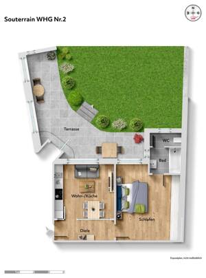 Mitten in Flingern. Zuhause im Grünen. – 40235 Düsseldorf – Vorschaubild 7