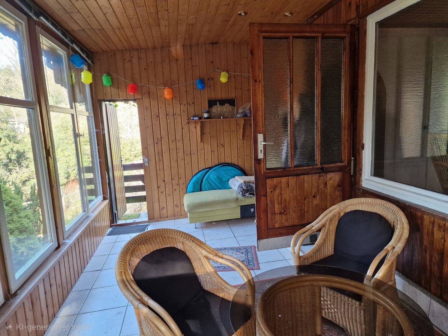 Wochenendhaus in Hanglage direkt am Wald - Eine Oase der Ruhe in Adelsberg bei Chemnitz