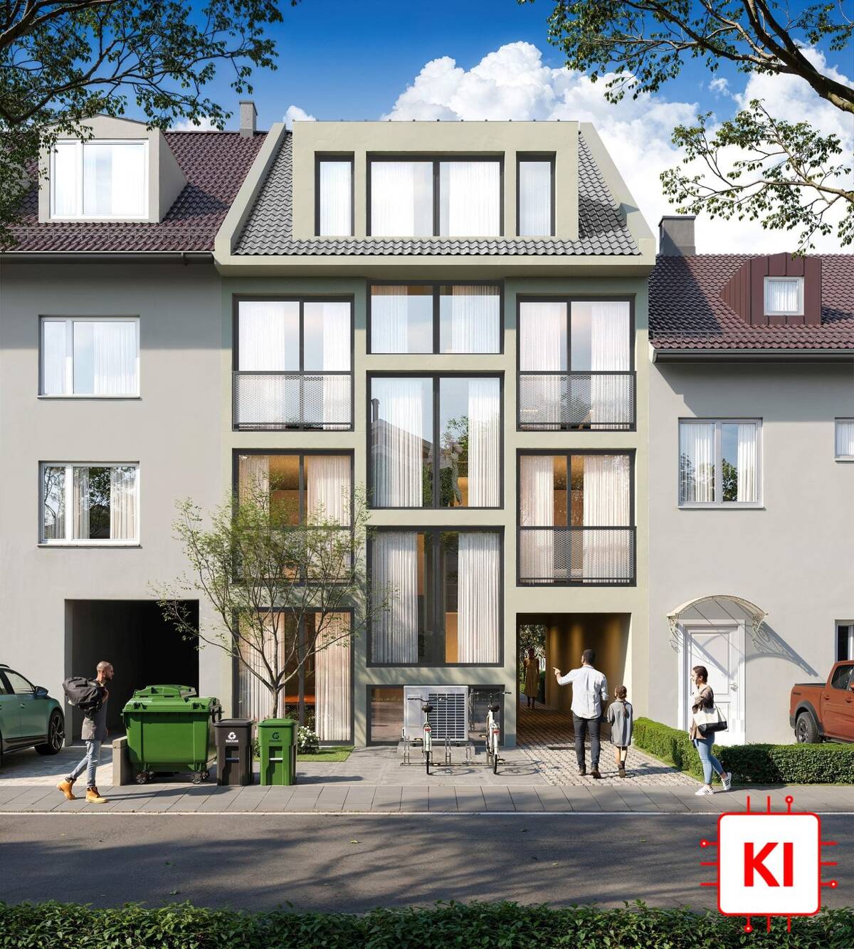 Exklusives Neubau-Maisonette - modernes Wohnen in München-Sendling – 81377 München – Bild 1 von 7