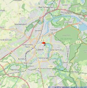 ++ TRAVEBLICK Steuerbord R ++ Helle 2 Zimmer Altbauwohnung in Lübecks Innenstadt ++ – 23552 Lübeck – Vorschaubild 8