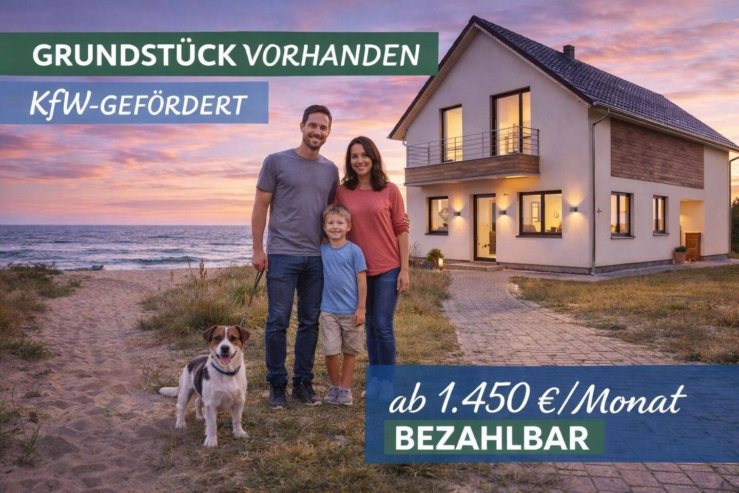 Own your space. - Modernes Einfamilienhaus in Ziesendorf 🖤 – Rostock – Bild 1 von 5