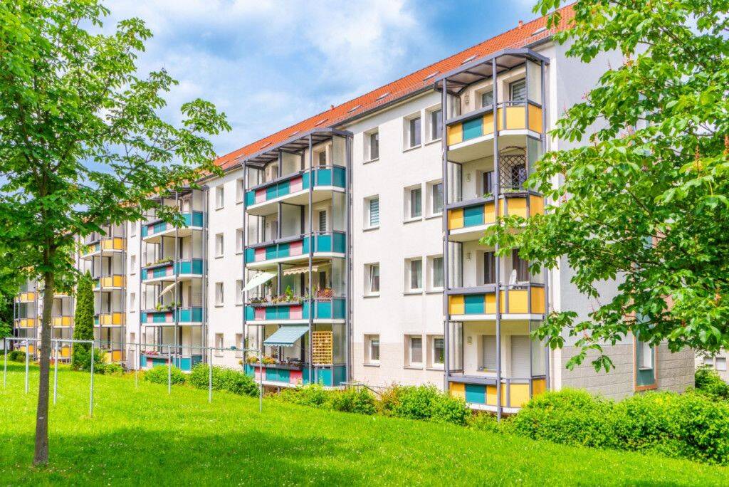3-Raum-Wohnung mit Balkon auf dem Kapellenberg