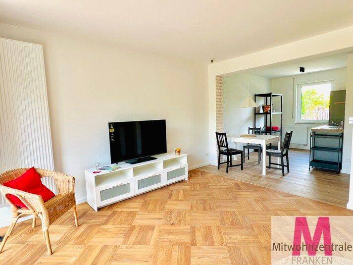 Modernes Wohnen mit Garten Stilvoll möblierte 2-Zimmerwohnung in zentraler Lage Nürnbergs – Nürnberg – Vorschaubild 3