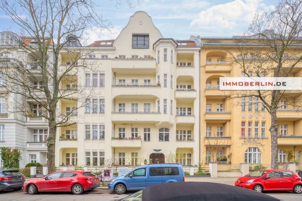 IMMOBERLIN.DE - Toplage! Großzügige Wohnung mit ruhiger Südwestterrasse + Lift beim Lietzensee