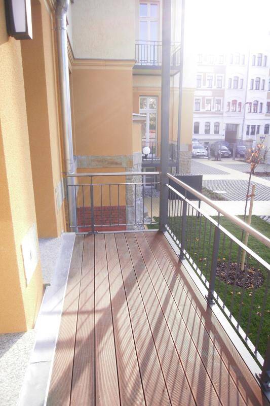 Sanierte 3-Zimmer-Wohnung - denkmalgeschütztes Objekt mit Fußbodenheizung, Parkett und Balkon ! – Chemnitz – Vorschaubild 5