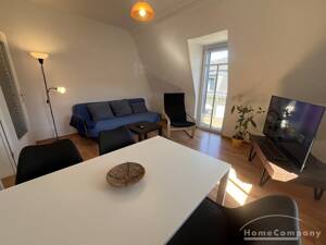 26193 HomeCompany Dresden Möbliert/Furnished 2-Zimmer Apartment mit Balkon in Dresden-Leuben max. 4 Personen – 1257 Dresden – Vorschaubild 4