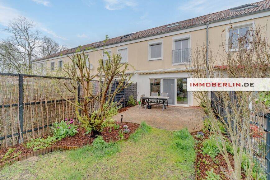 IMMOBERLIN.DE - Top-Familienlage: Adrettes Reihenhaus mit Südgarten & Pkw-Stellplatz – Rangsdorf – Bild 1 von 9