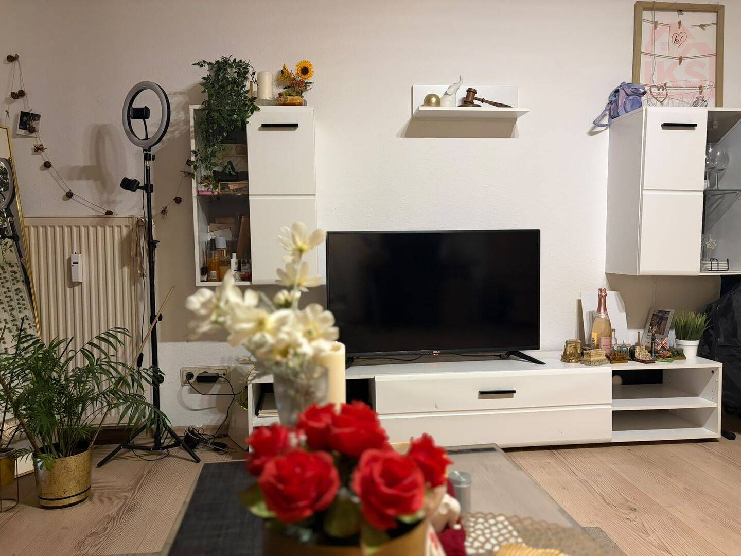 Schönes möbliertes1Zimmer Apartment mit Balkon In Saarbrücken-Sankt Johann zu vermieten. – Saarbrücken – Vorschaubild 3