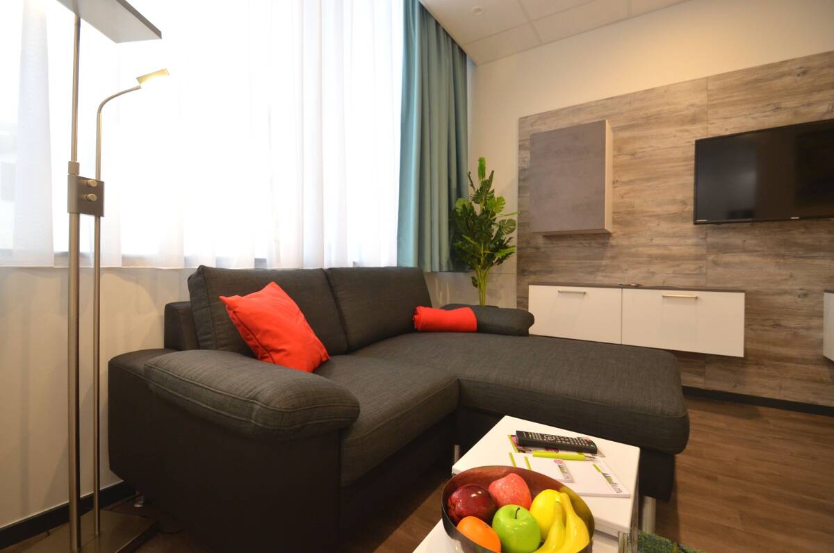 Schickes 1-Zimmer-Apartment, komfortabel & bequem ausgestattet, Innenstadt Offenbach – 63065 Offenbach am Main – Bild 1 von 7