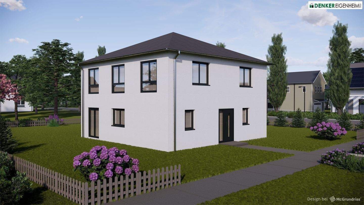 NEUBAU Stadtvilla 2-gesch. mit PV-Anlage u. Speicher in Bückeburg, Röthekamp "Am Kleinenbremer Wege" – Bückeburg – Bild 1 von 2