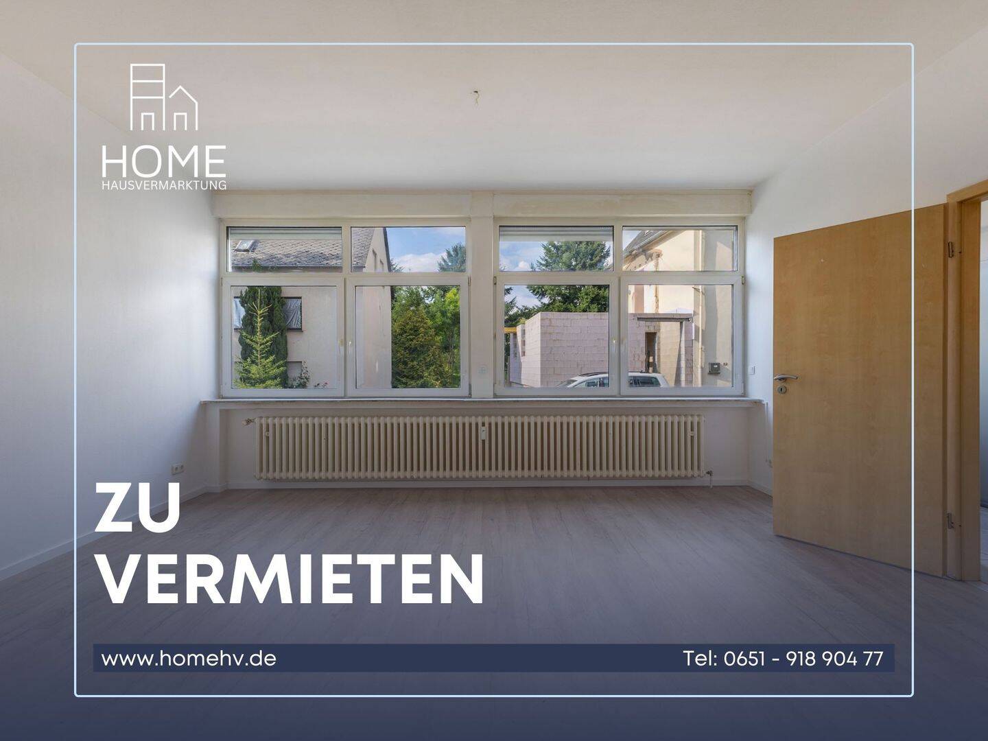 Mertesdorf: 3-ZKB Wohnung mit ca. 61 m² WFL - stadtnah gelegen in idyllischer Wohngegend