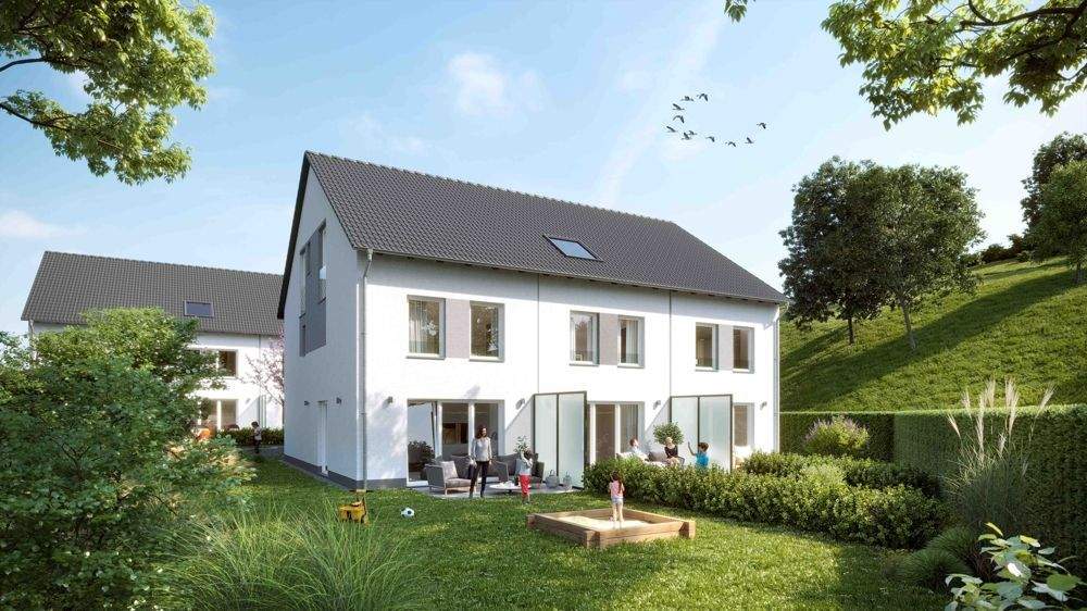 KfW-55: Modernes Reihenmittelhaus mit ca. 128 m² Wohnfläche in HH-Ohlsdorf – Hamburg – Bild 1 von 3