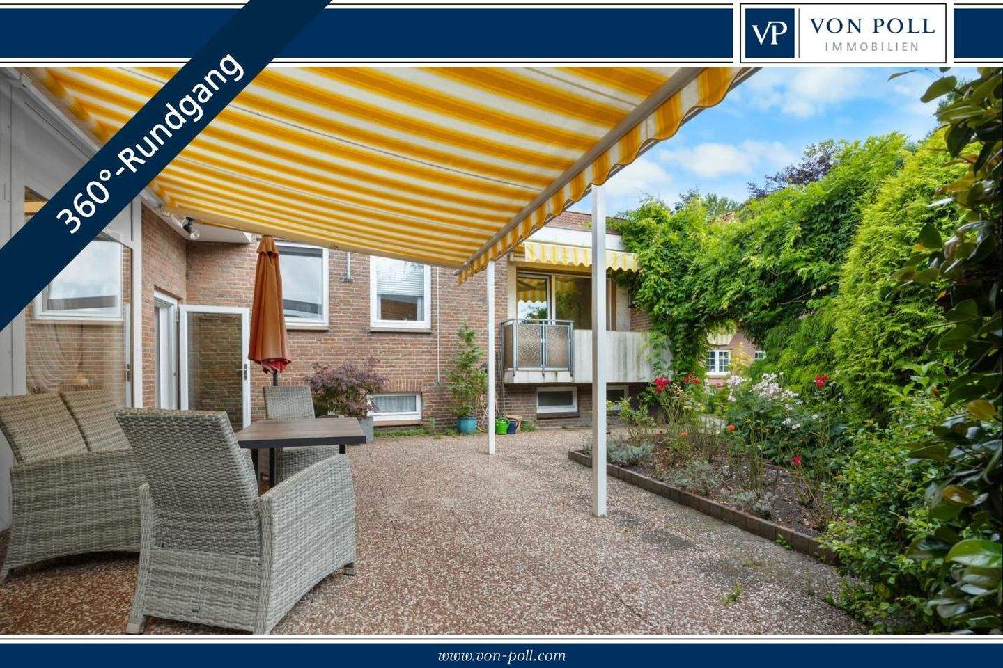 Flachdach-Einfamilienhaus (Split-Level) mit vermieteter Gewerbeeinheit in Schortens-Grafschaft – Schortens – Bild 1 von 9