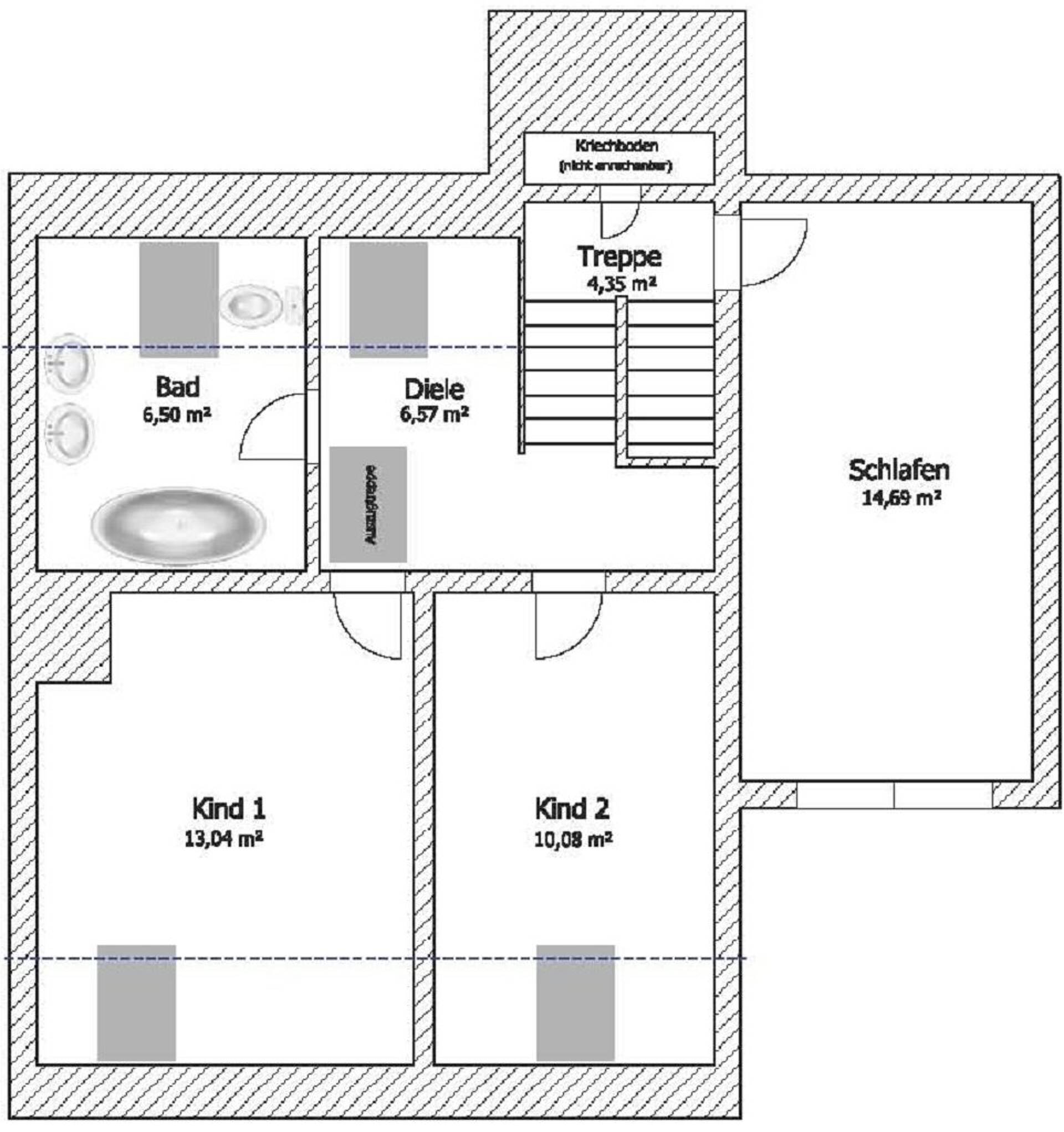 Reihenmittelhaus in 01591 Riesa mit 101 m² kaufen
