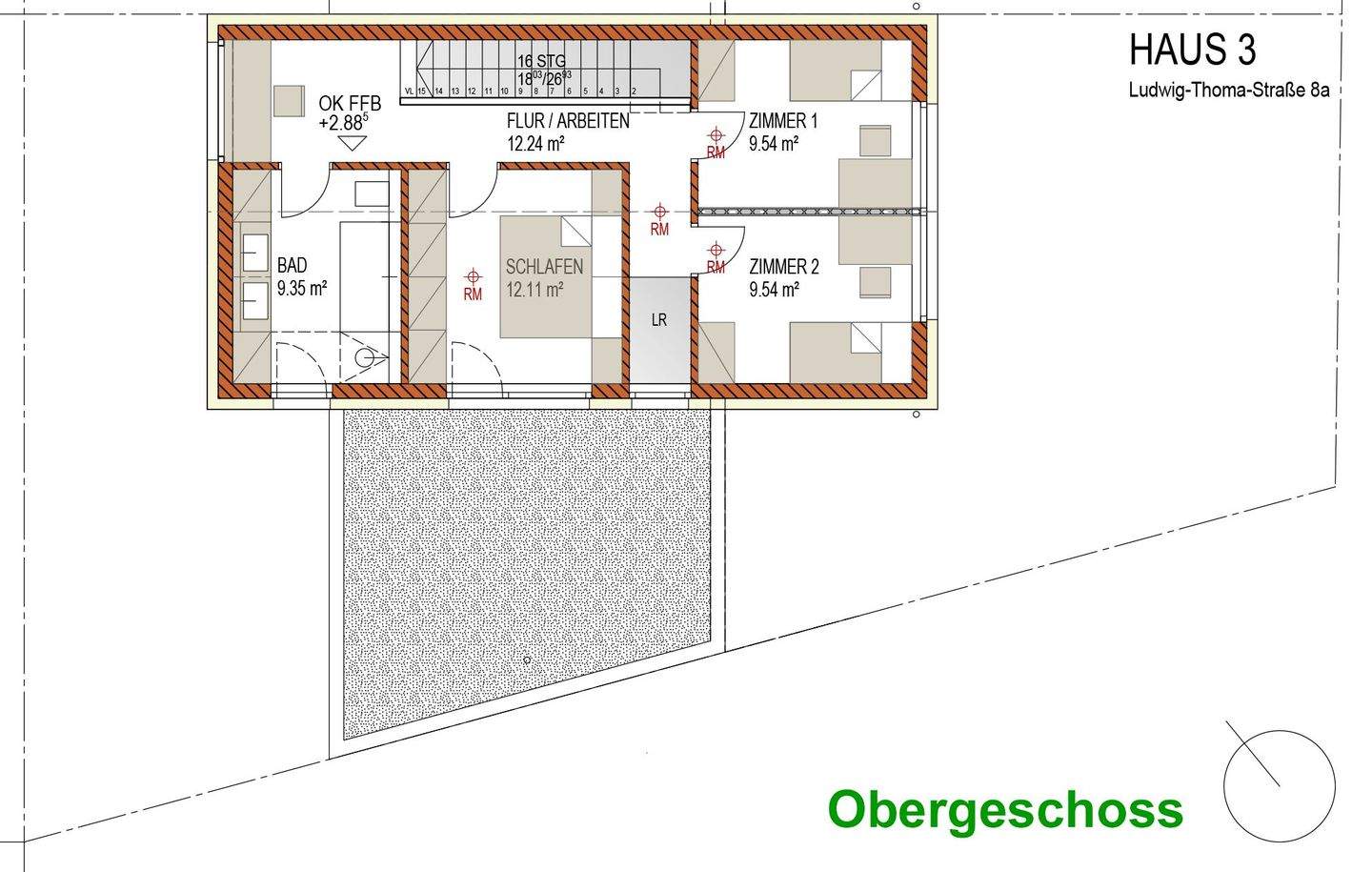 Einfamilienhaus inkl. Keller, Garage, Außenanlagen, Baunebenkosten, ... in absolut ruhiger, grüner, stadtnaher Lage (Haus 3) - "ready-to-live" – Neumarkt in der Oberpfalz – Vorschaubild 6