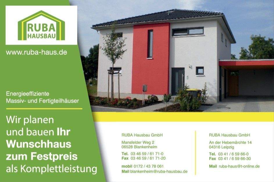 familiengerechter Stadthausneubau mit großen Garten in Taucha – Taucha – Bild 1 von 2