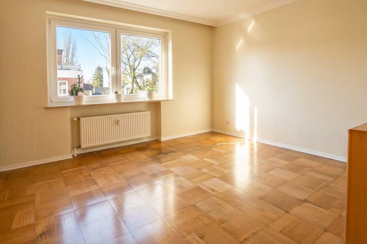 Gepflegte 4-Zi-Wohnung in ruhiger Sackgasse mit herrlichem Südbalkon & Tiefgaragenstellplatz – Hamburg – Vorschaubild 6
