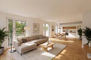 *BEZUGSFERTIG 2026* ELEGANTE 4-ZIMMER-STADTWOHNUNG MIT 2 BALKONEN UND 2 BÄDERN – 80937 München – Vorschaubild 2