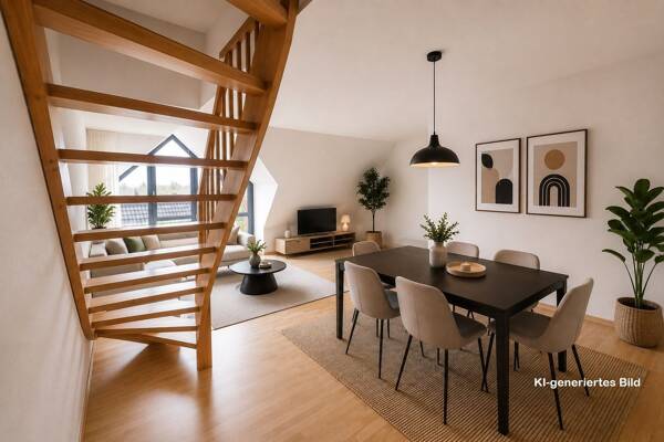 Dachgeschosswohnung in 88416 Ochsenhausen mit 76,98 m² kaufen
