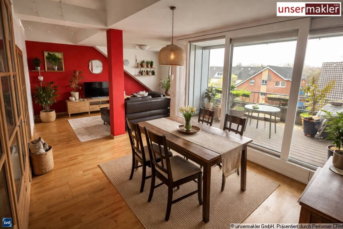 DU Huckingen Wohnen über den Dächern - 4,5 Zimmer mit besonderem Flair – 47259 Duisburg – Bild 1 von 9