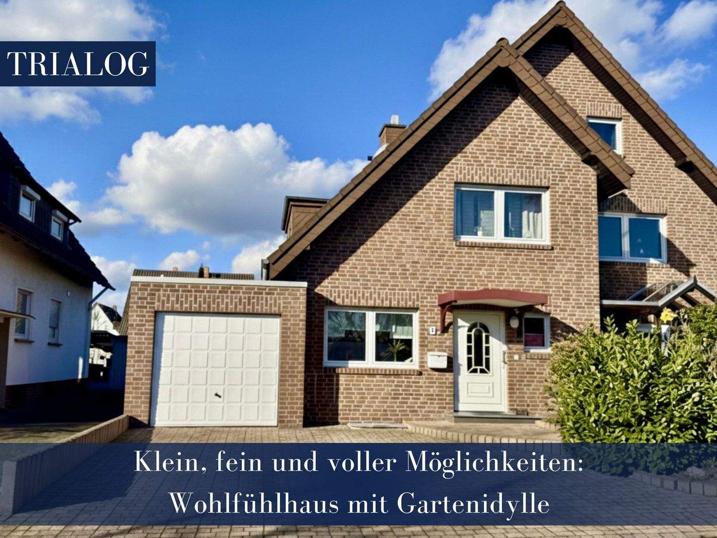 RESERVIERT - Klein, fein und voller Möglichkeiten: Wohlfühlhaus mit Gartenidylle – Gütersloh – Bild 1 von 9