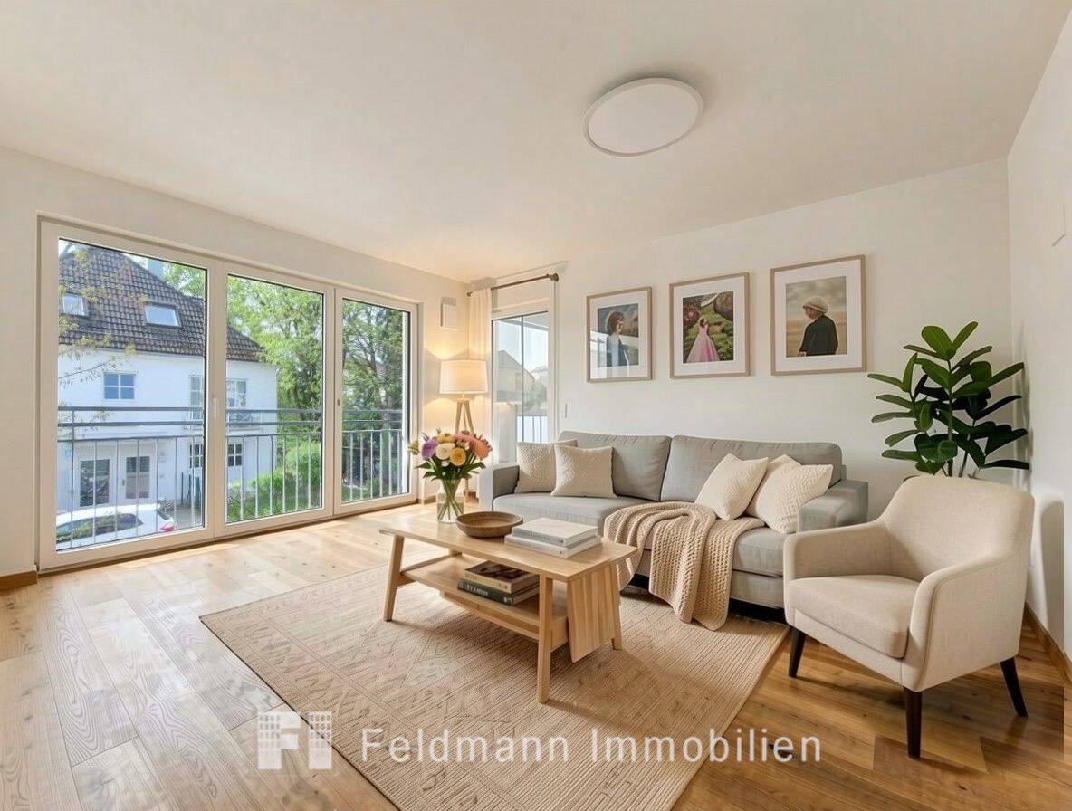 Wunderbar helle, moderne Traumwohnung in Obermenzing. Bezugsfrei!