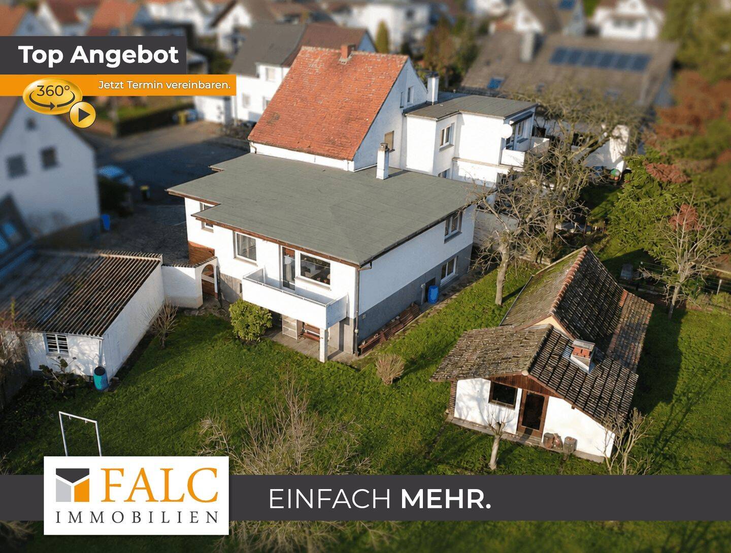 Zwei Wohneinheiten, viele Möglichkeiten, Doppelhaushälfte mit Anbau, 888m² Grundstück