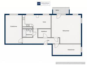 Großzügige 3-Zimmer-Wohnung mit Balkon - bezugsfrei – 4329 Leipzig – Vorschaubild 9