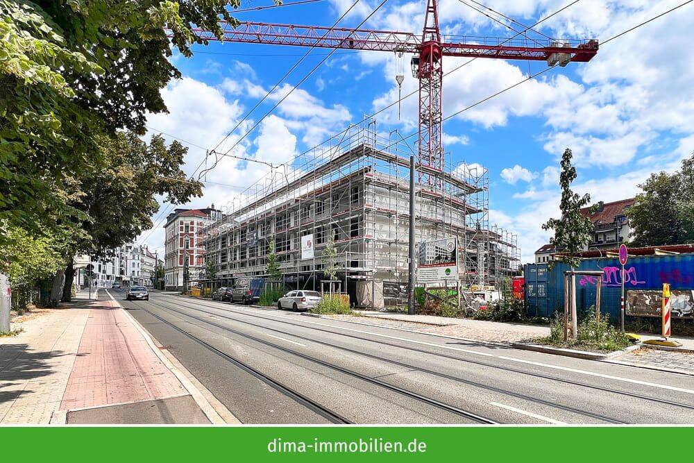 KfW-40-Neubau mit QNG am Volkspark! Traum-Wohnung mit großer Süd-Loggia, 2 Bädern, HWR, Lift u.v.m. – Leipzig – Vorschaubild 4