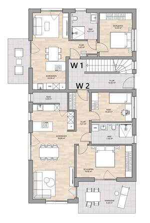 Moderne Neubau-Gartenwohnung in bevorzugter Wohnlage – 85051 Ingolstadt – Vorschaubild 4