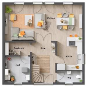 Attraktive Stadtvilla in Oldenburg für Singles - Urbanes Wohnen erleben – 26129 Oldenburg – Vorschaubild 5