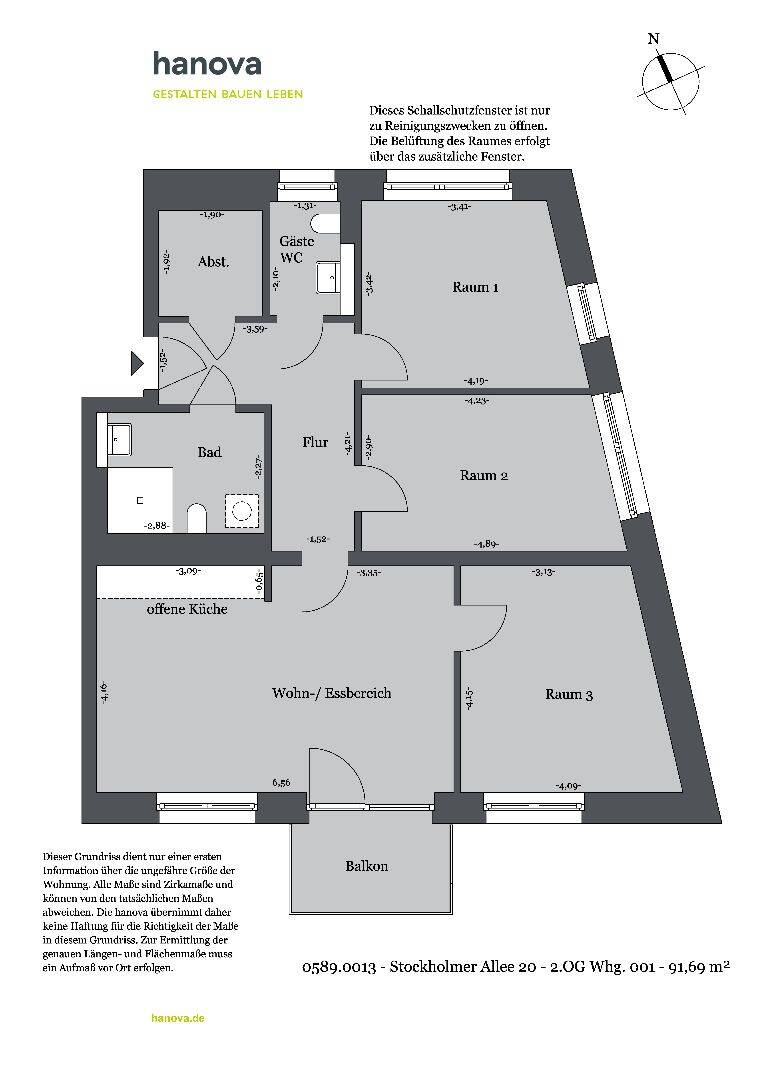4-Zimmer-Wohnung in Kronsrode