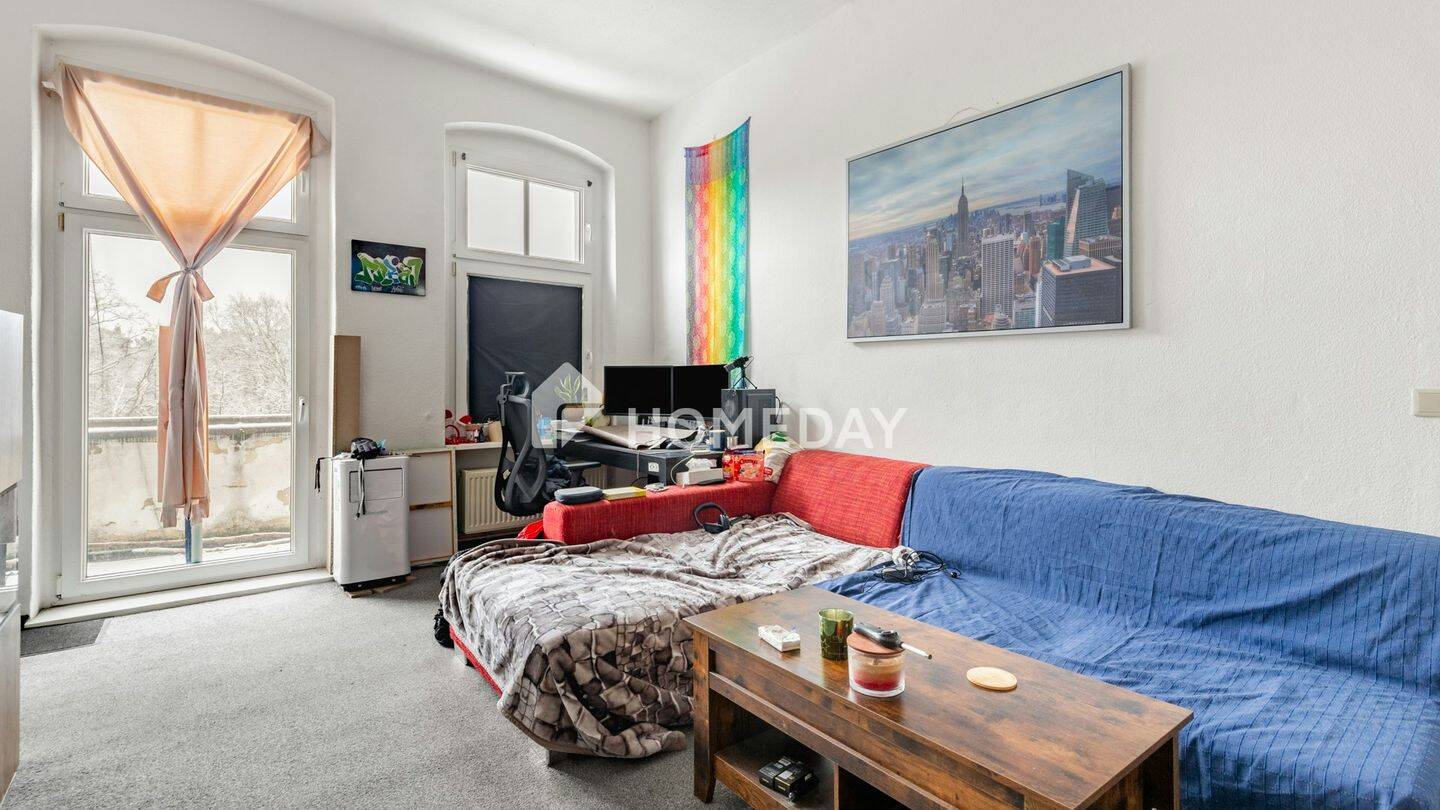 Zwei-Zimmer-Wohnung mit zwei Balkonen nahe weitläufiger Grünflächen – Berlin – Vorschaubild 3