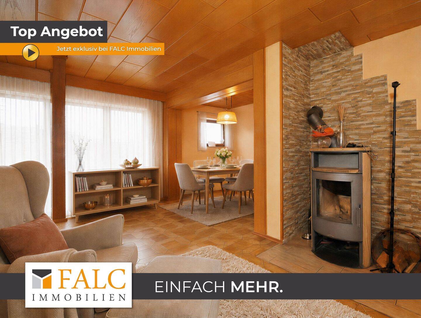 Herrlich viel Platz, Einliegerwohnung und Sauna - FALC Immobilien