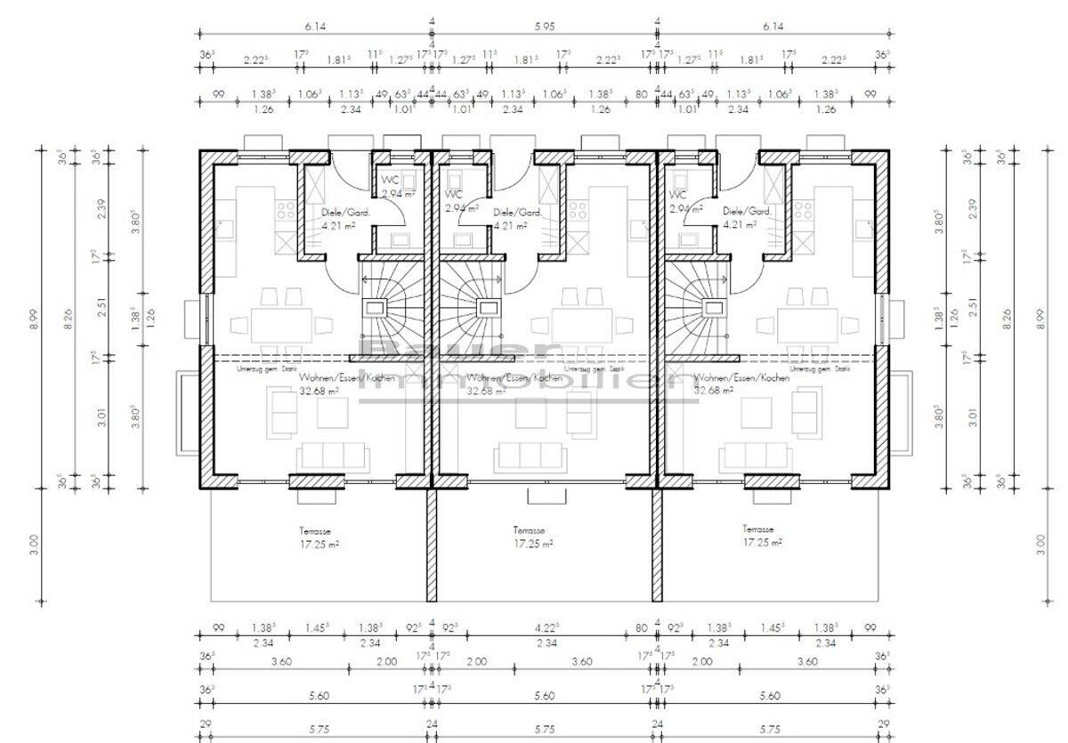Modernes Reihenhaus in Eitensheim zu verkaufen. – Eitensheim – Vorschaubild 3