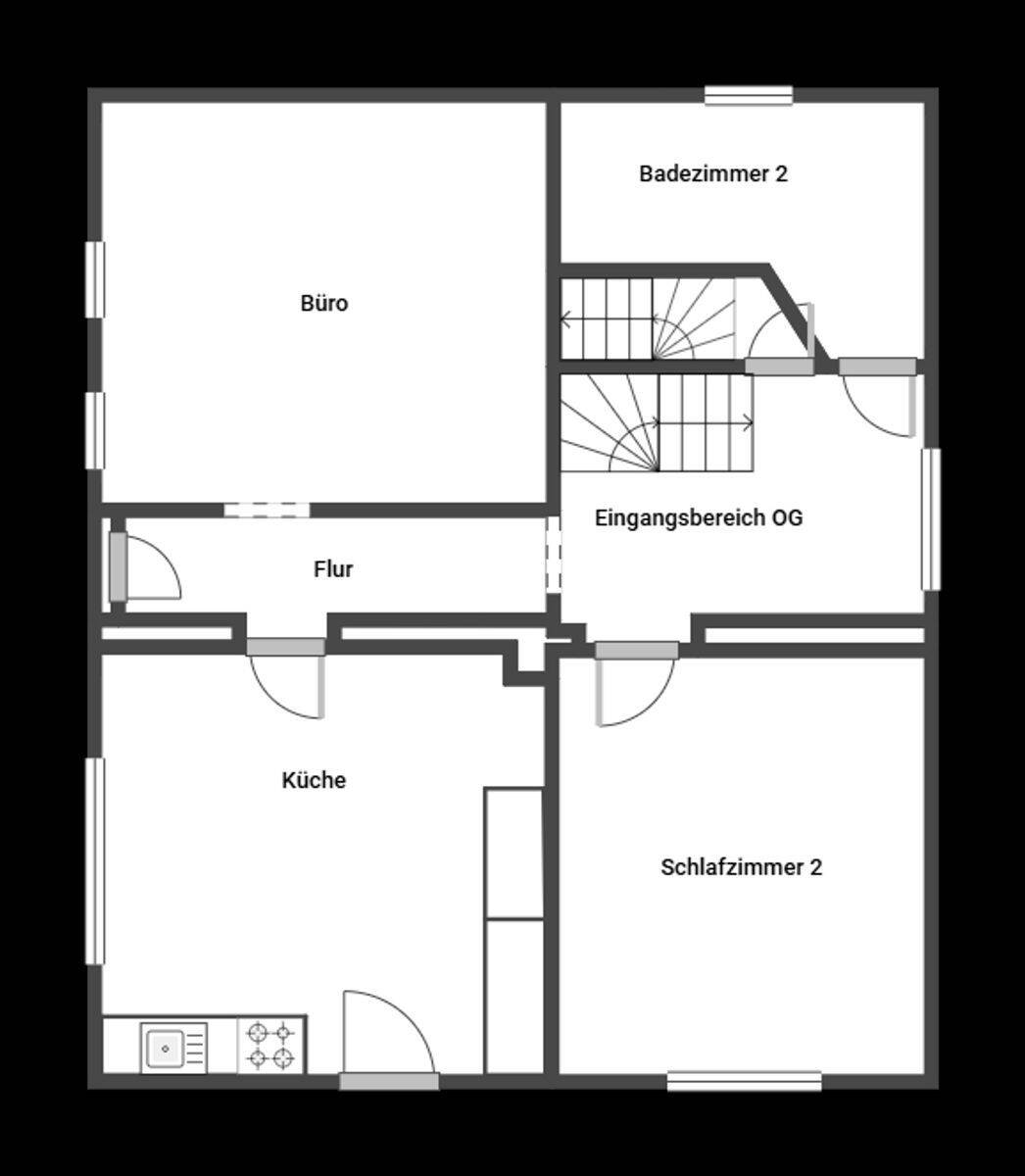 Gestalten Sie ihr neues Zuhause: Renovierungsbedürftiges Einfamilienhaus inkl. Halle in Villingen – Hungen – Vorschaubild 9