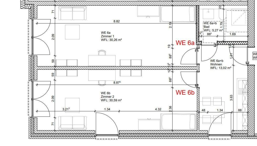 WG-Zimmer im Studentenapartment in Osnabrück - Uninähe ! ALL IN Miete – Osnabrück – Vorschaubild 8