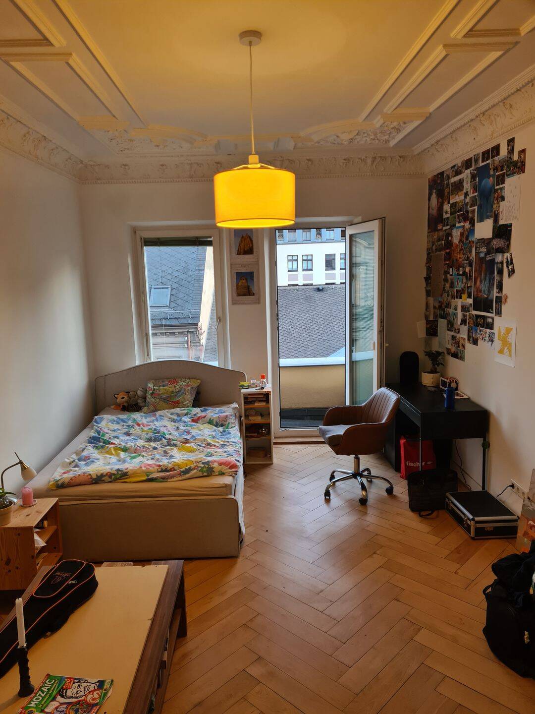 1 Zimmer 16m² Schöner Altbau Stadtpark Fürth 80m² WG | Sofort Verfügbar