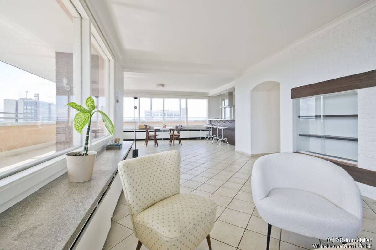Über den Dächern von Bremen - großes Penthouse Nähe Hauptbahnhof – 28195 Bremen – Bild 1 von 7